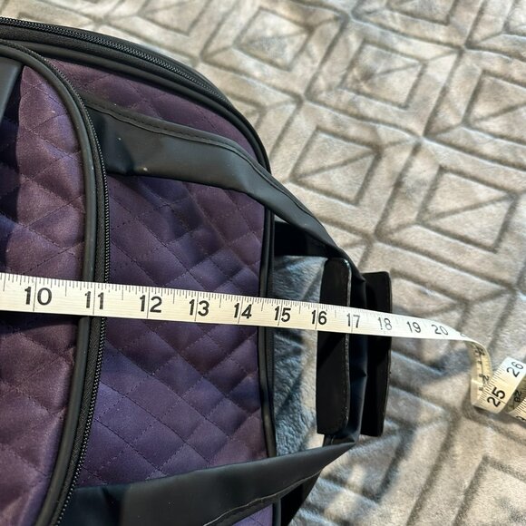 Travelon Carry On - Under-seat Rolling Bag - Purple - EUC - Picture 11 of 11